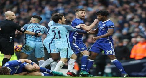 الاتحاد الانجليزي يغرم السيتي وتشيلسي ماليا بسبب "شجار" اللاعبين